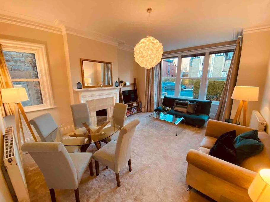 Garden Apartment, Central Harrogate With Parking Zewnętrze zdjęcie